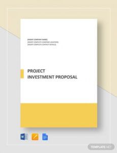 free 27 investment proposal templates  word pdf apple pages stock investment proposal template example