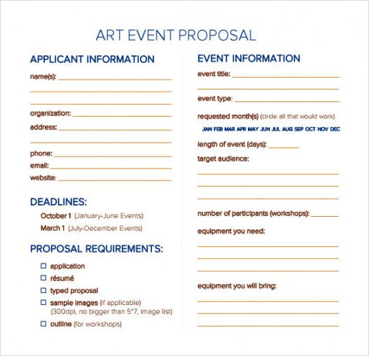 free 30 sample event proposal templates in illustrator artist performance proposal template example