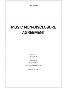 music collaboration agreement template free pdf brand collaboration proposal template