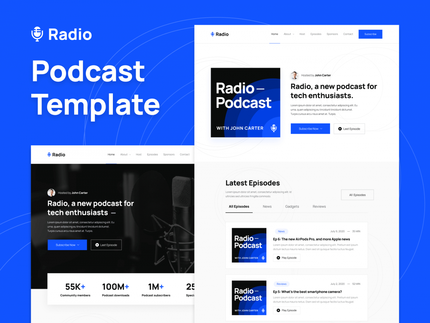 radio  podcast html5 responsive website template podcast sponsorship proposal template excel