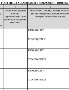 editable a fsmainspired approach to food fraud plan development food safety management policy template example