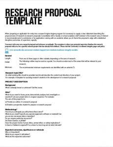 editable free 9 sample research proposals in ms word  pdf university project proposal template example