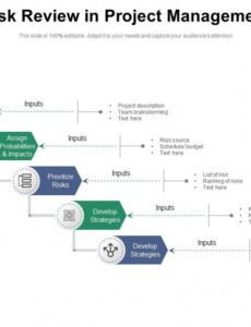 editable risk review process analysis planning opportunities risk management review template example