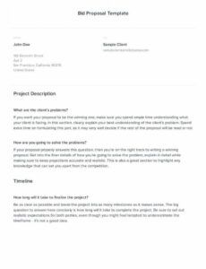 free free printable bid proposal forms  free bid proposal hubspot proposal template excel