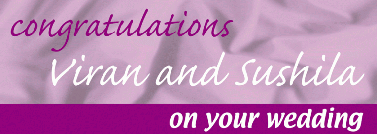 free satin congratulations on your wedding  personalised banners engagement congratulations banner template word