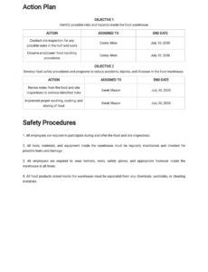 free warehouse food safety plan template in google docs word food safety management policy template excel
