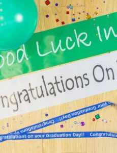 party sashes  congratulations good luck engagement congratulations banner template word