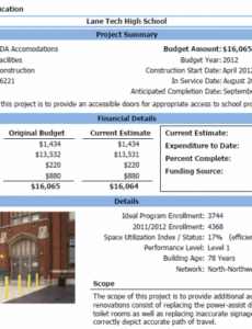 printable chicago public schools releases capital improvement plan high school project proposal template example