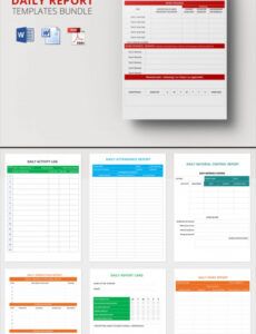 printable sample daily work report template  16 free documents in pdf operations management report template doc