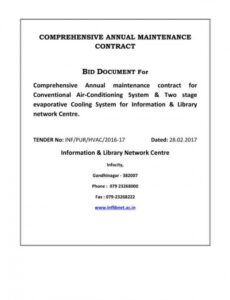 sample hvac service contract template  pdf template art installation proposal template pdf