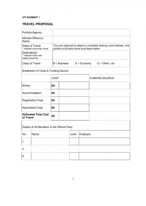 travel proposal printable pdf download art class proposal template pdf