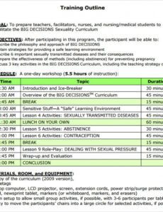 8 amazing training outline templates to download for free training program workshop proposal template excel