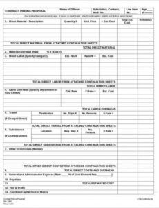 editable 17 contractor proposal templates  free word pdf format independent contractor proposal template excel