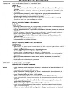free f&amp;amp;b resume sample  22 food and beverage attendant resume f&amp;amp;b business proposal template excel