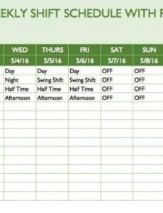 free work schedule templates for word and excel flexible work schedule work from home proposal template example