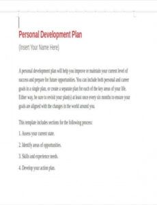 printable personal business plan template  7 free word pdf format xerox proposal template word