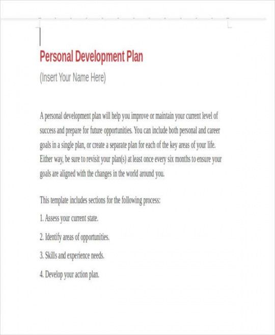 printable personal business plan template  7 free word pdf format xerox proposal template word