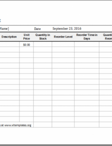 10 inventory list examples  pdf  examples materials inventory template example