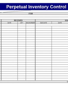 basic inventory control template and tool inventory template