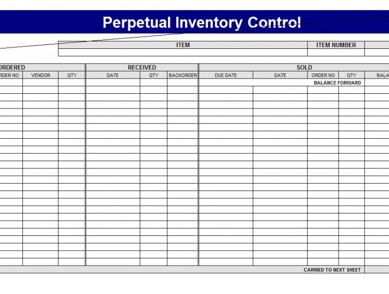 basic inventory control template and tool inventory template