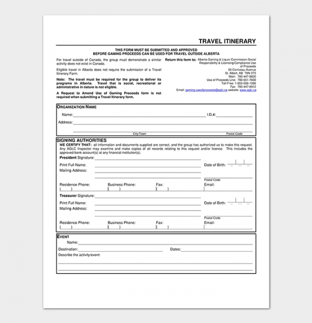 business travel itinerary template  23 word excel &amp;amp; pdf accommodation itinerary template doc