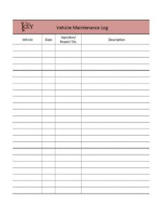editable fleet vehicle maintenance spreadsheet with regard to 40 printable fleet maintenance proposal template pdf