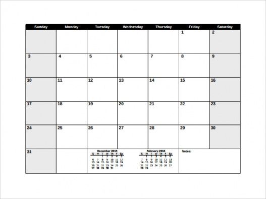 Free Free 15 Sample Blank Calendar Templates In Pdf Animal Crossing ...