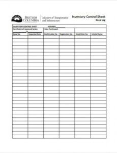 free inventory sheet template  14 free excel pdf documents download food truck inventory template doc