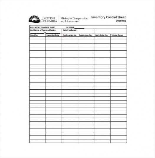 free inventory sheet template  14 free excel pdf documents download food truck inventory template doc