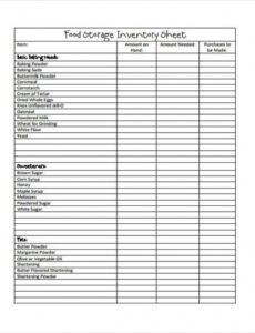 sample 15 inventory sheet templates  free sample example format download numbers home inventory template doc