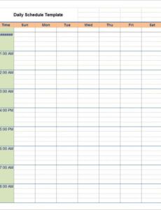 sample daily schedule template  39 free word excel pdf documents download activity itinerary template doc