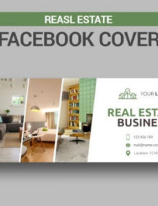 18 free real estate facebook cover templates in psd  doc  free facebook real estate banner design template example