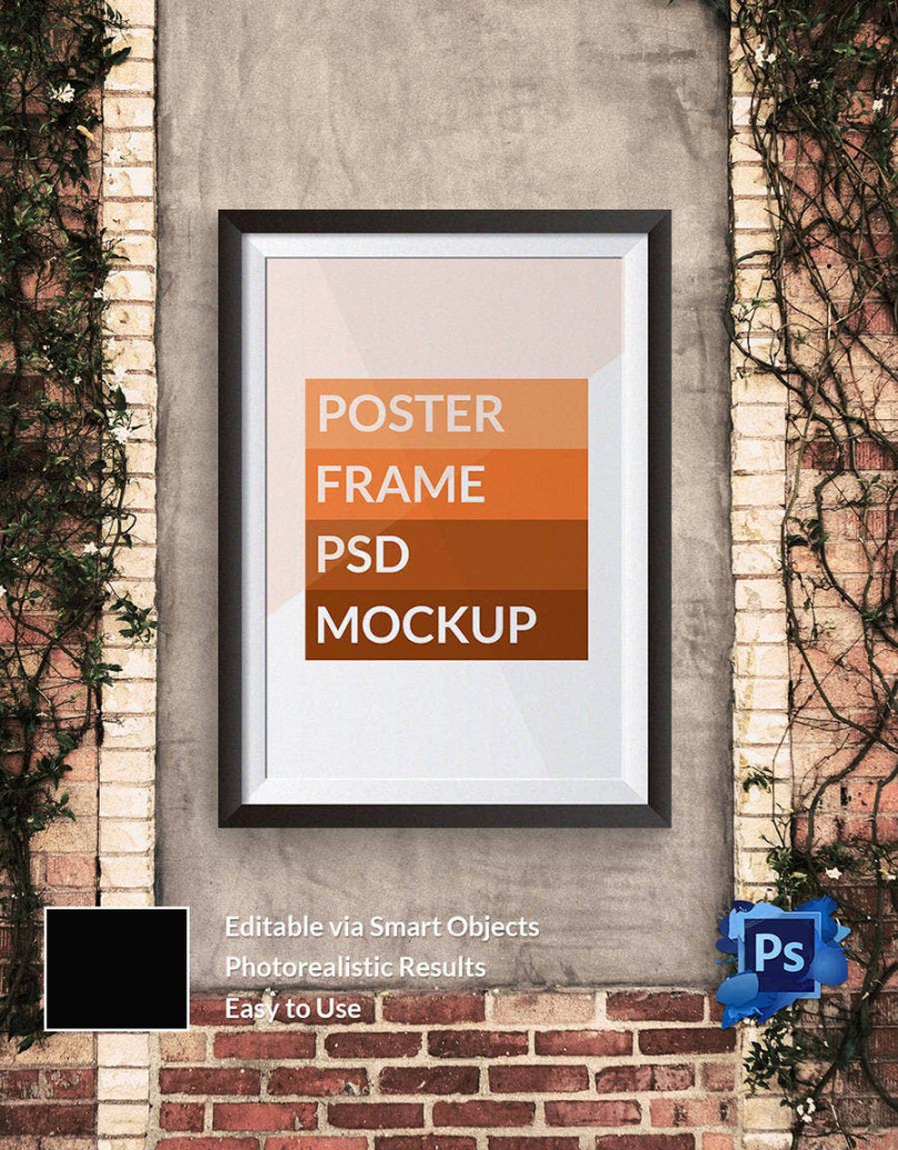 21 free mockup templates  poster mobile  free &amp; premium templates a frame banner design template pdf