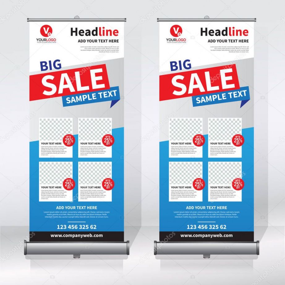 editable roll banner design template vertical abstract background pull design vertical banner design template excel