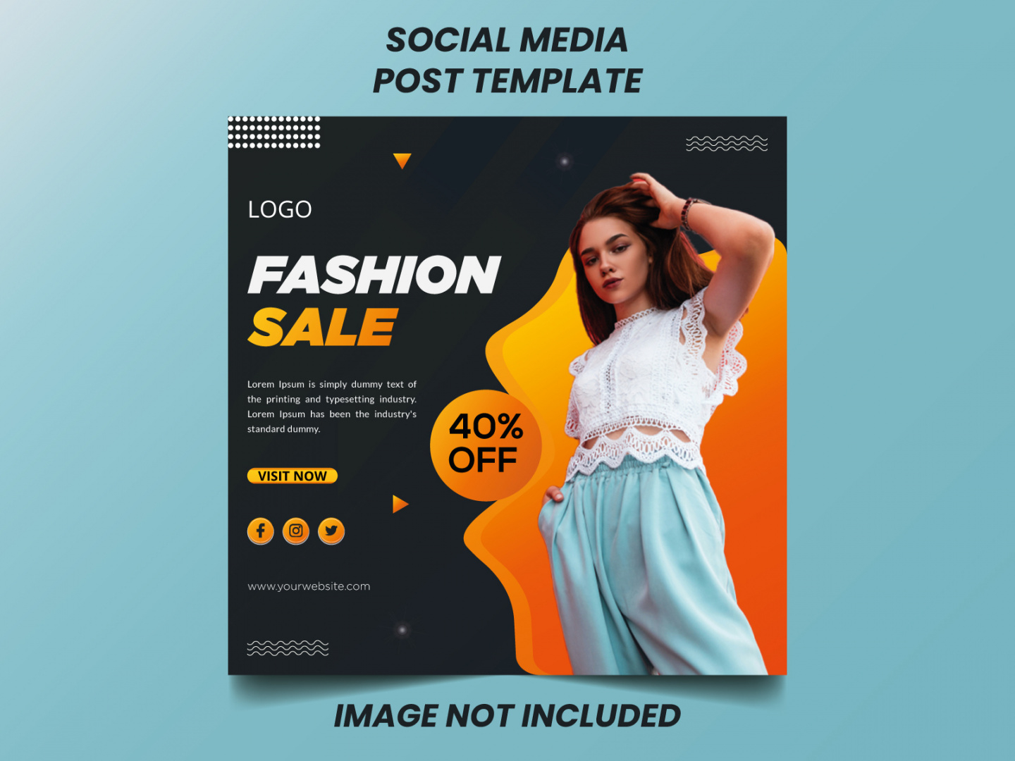 editable social media banner fashion sale design vector template by mohammad advertising banner design template excel