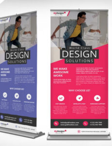 sample 37 roll up banner designs for your advertising needs in psd  ai pop up banner design photoshop template excel