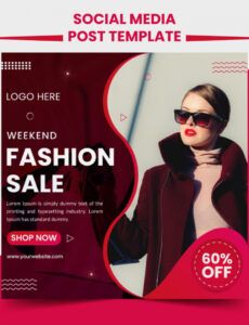 sample fashion sale social media banner design vector template by mohammad product sale banner design template pdf