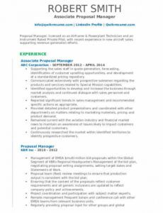 sample proposal manager resume samples  qwikresume pilot program proposal template example