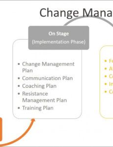 printable change management strategy report resistance management plan template pdf