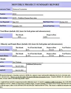 sample 43 monthly report templates  will work template business monthly management report template excel