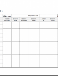 decision log templates  12 free docs xlsx &amp;amp; pdf formats samples change log template project management doc