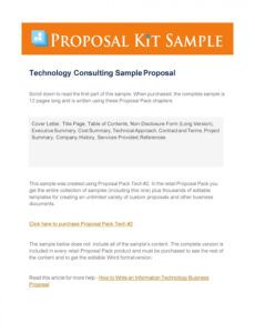 39 best consulting proposal templates free  templatelab it managed services proposal template pdf