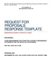 40 best request for proposal templates &amp;amp; examples rpf templates business process change proposal template pdf
