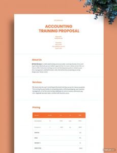 accounting proposal templates  documents design free download accounting service accounting proposal template pdf