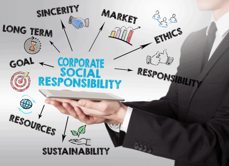 editable 5 benefits of corporate social responsibility  energylink corporate social responsibility plan csr proposal template example