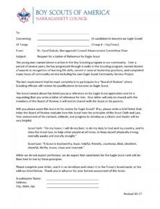 editable eagle scout donation letter template samples  letter template collection eagle scout project proposal template