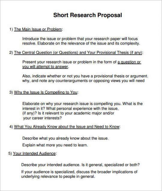 free 10 sample research proposal templates in ms word  pages data science project proposal template word