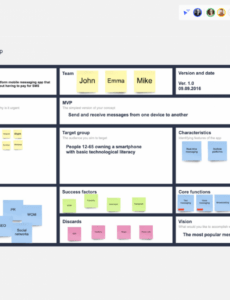 free app development canvas planning template for teams  miro android app development proposal template