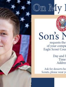 party invitations invitations template eagle scout court of honor eagle scout project proposal template example