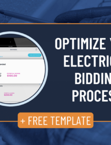 printable free electrical bid template  grow your bottom line commercial electrical bid proposal template excel
